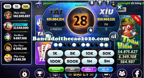 Chơi game bùng nổ thả ga cùng Tin Club