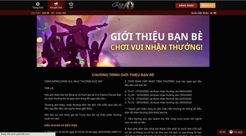 Chương trình Giới thiệu bạn bè nhận hoa hồng lên đến $100