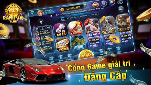 Cổng game đẳng cấp