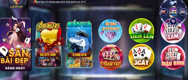 Kho game tại Gemvip