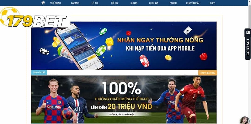 Nhà cái 179Bet uy tín hiện nay