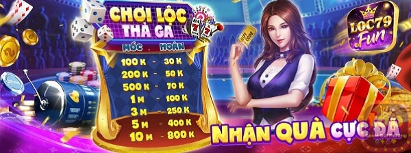 Rút tiền tại Loc79.win