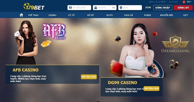 Trải nghiệm đỉnh cao tại 179Bet