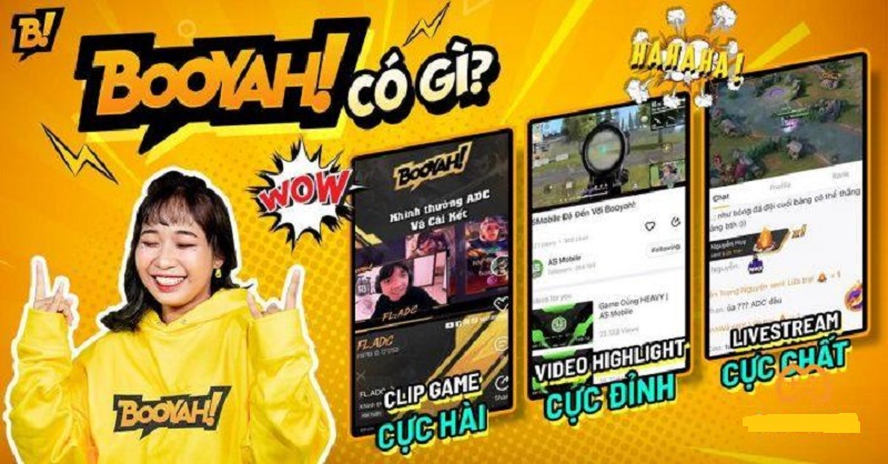 BOOYAH LIVE - NỀN TẢNG CHƠI GAME THẾ HỆ MỚI